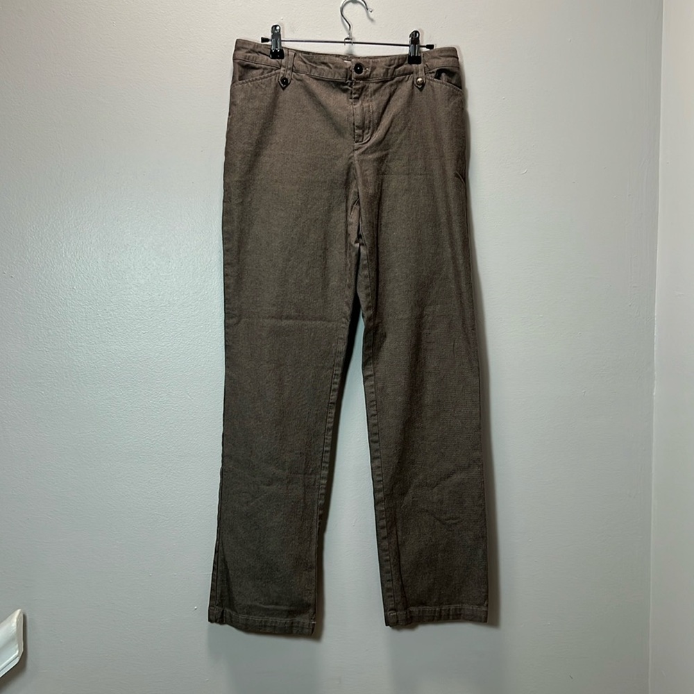 Business Casual Pants - Christopher & Banks Herringbone Office Pants
